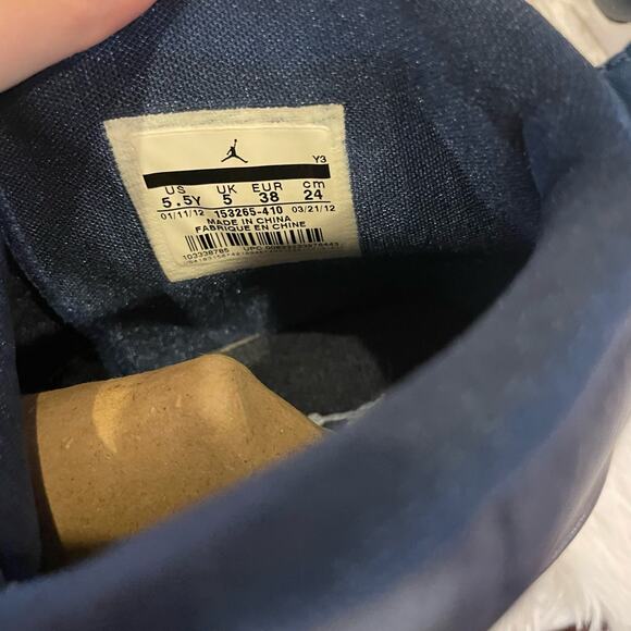 Nike Air Jordan Retro 12 Indigo Size 5.5 - Picture 14 of 16